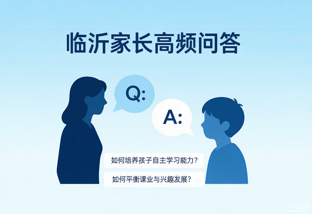 临沂家长最常问的20个教育问题(答疑汇总)信息图:核心要点一览